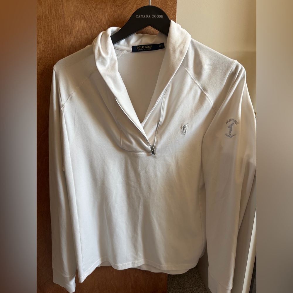 White Polo Ralph Lauren Hazeltine Women's Top